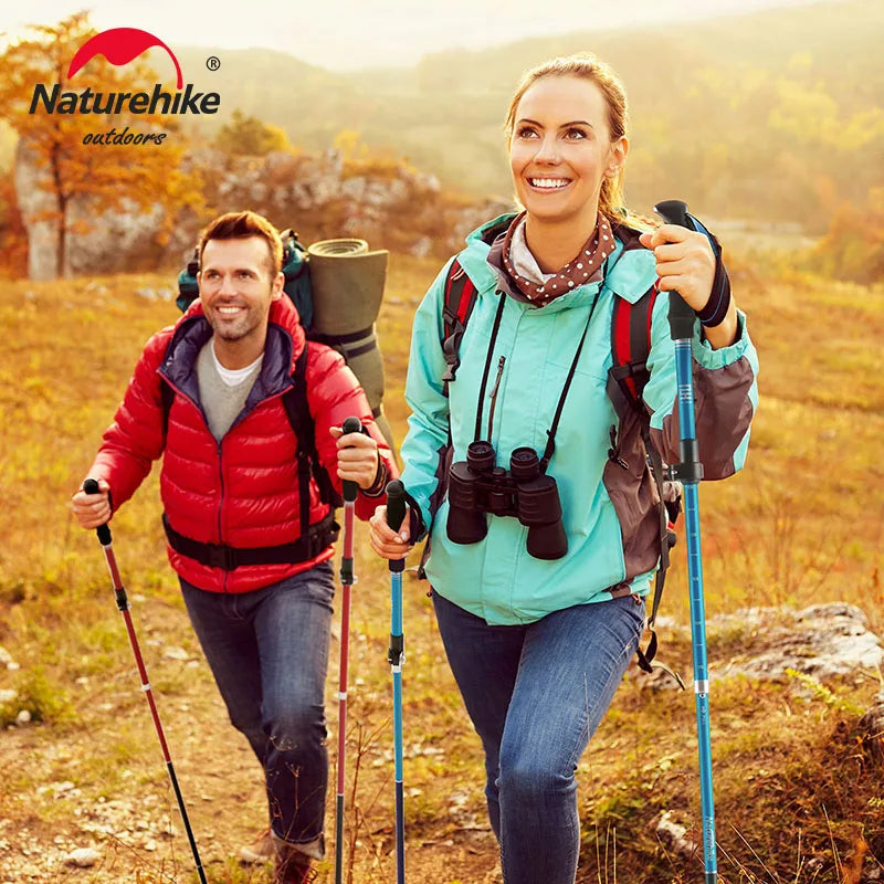 Naturehike Trekking Poles ST09 Collapsible Hiking Stick Five-section