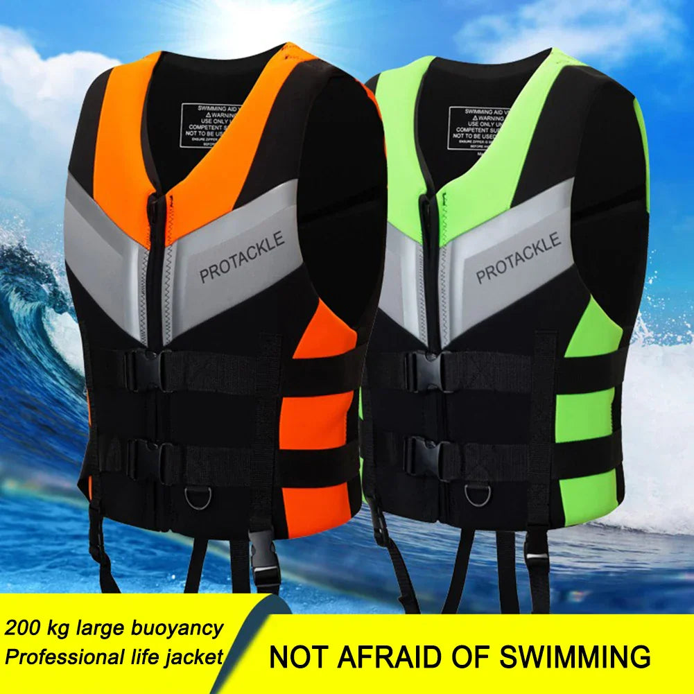 Neoprene Life Vest Lightweight Adults Life Jackets Safety
