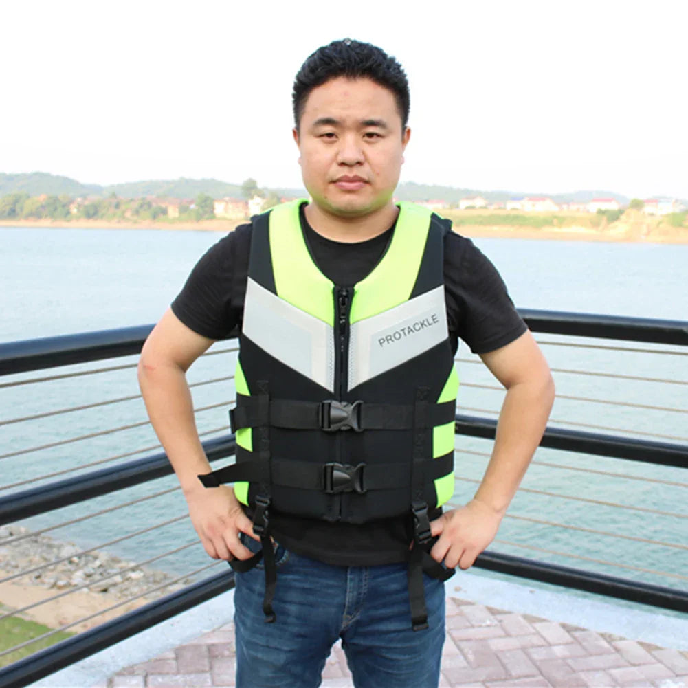 Neoprene Life Vest Lightweight Adults Life Jackets Safety