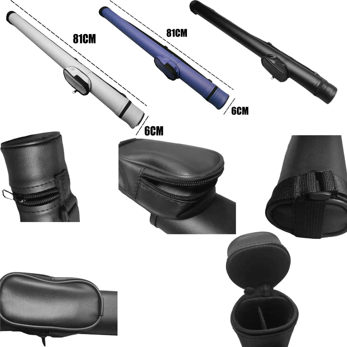 New 24Holes Pool Cue Case Snooker Club with