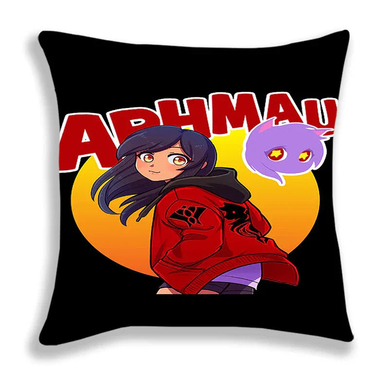 New Aphmau Pillow Case Cute Cartoon Pillowcase Cushion