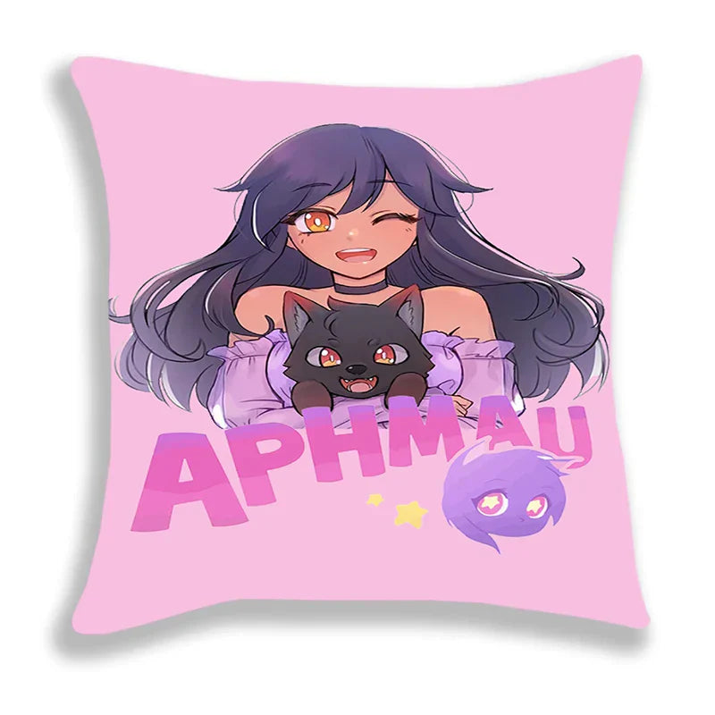 New Aphmau Pillow Case Cute Cartoon Pillowcase Cushion