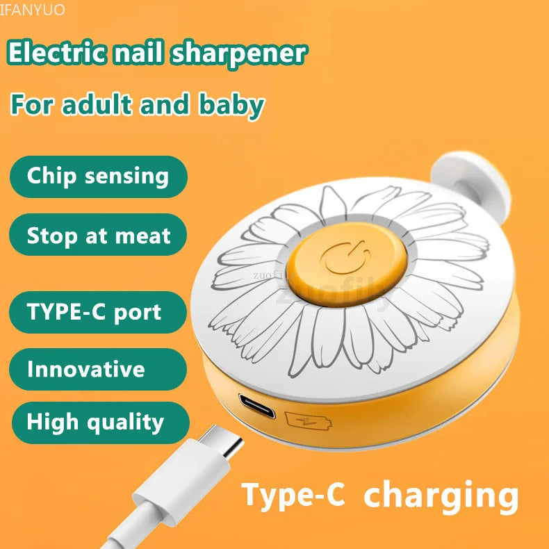 New Baby Electric Nail Trimmer USB Charging Kids