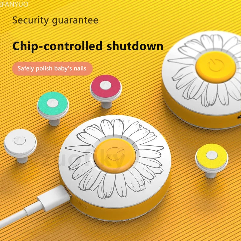 New Baby Electric Nail Trimmer USB Charging Kids