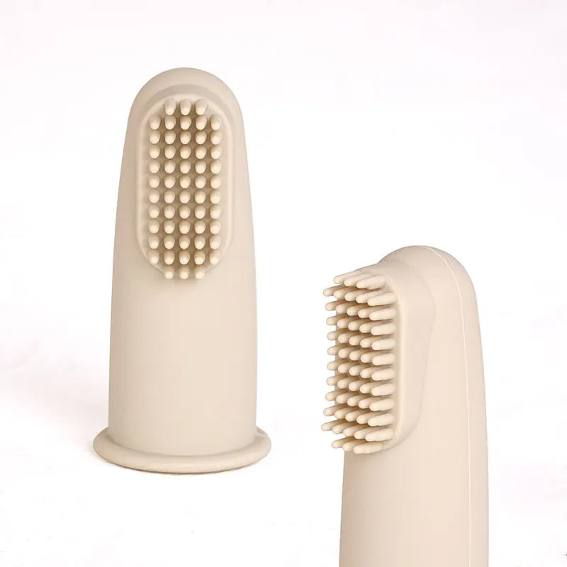 New Color Baby Soft Silicone Finger Toothbrush Infant