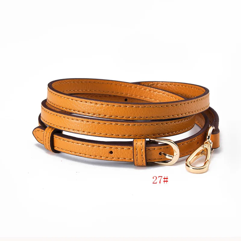 New Cowhide Bag Strap Handbag Belt Shoulder Messenger
