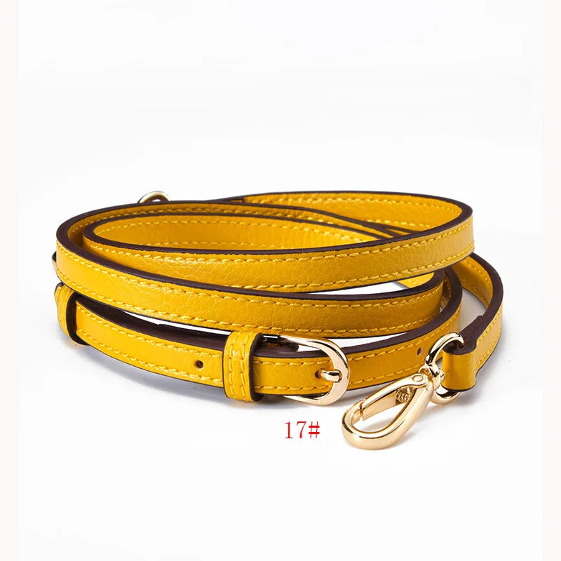 New Cowhide Bag Strap Handbag Belt Shoulder Messenger