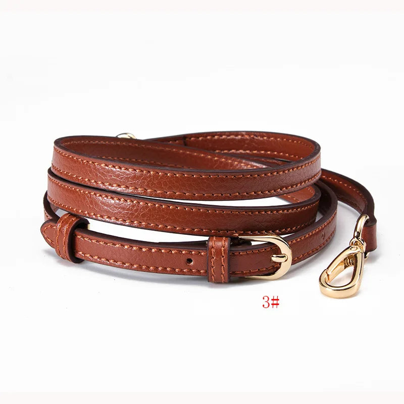 New Cowhide Bag Strap Handbag Belt Shoulder Messenger