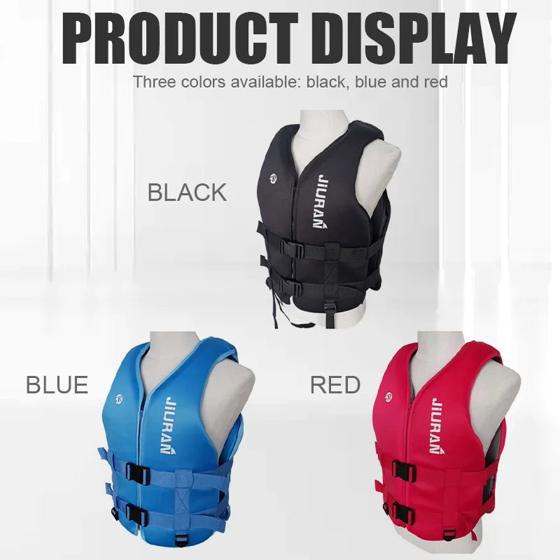 New Life Jacket Neoprene Safety Life Vest Water