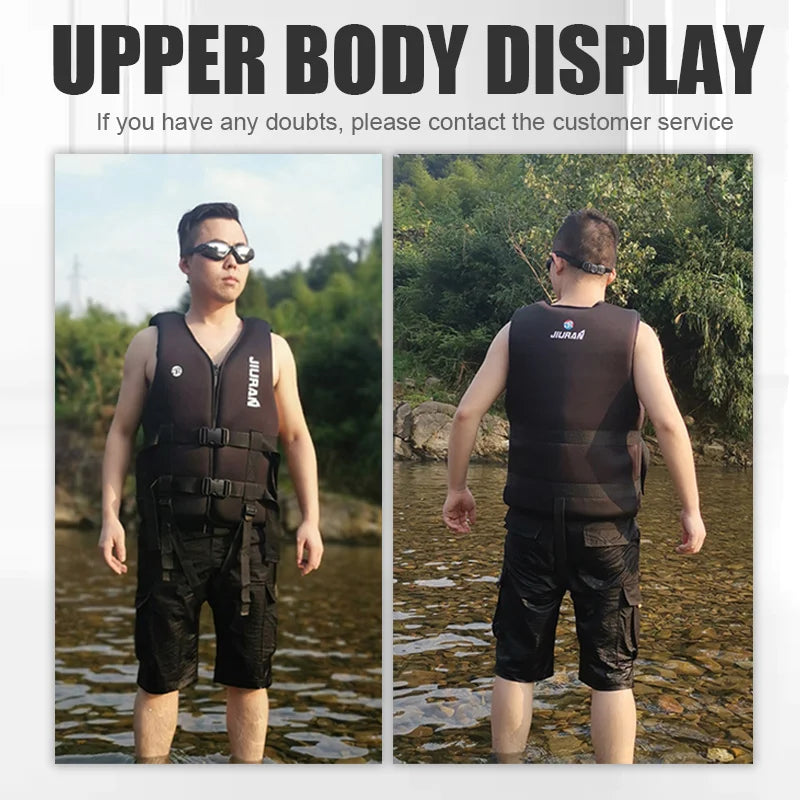 New Life Jacket Neoprene Safety Life Vest Water