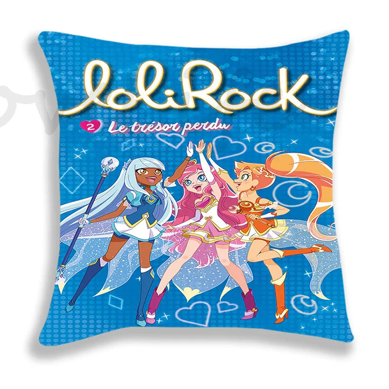New LoliRock Pillow Case Cute Cartoon Pillowcase 45x45cm