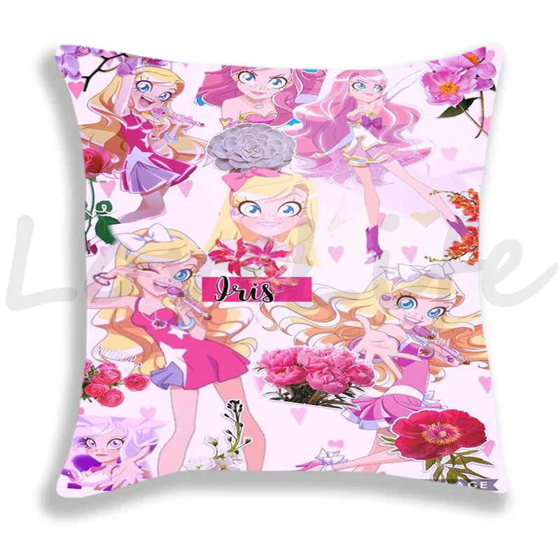 New LoliRock Pillow Case Cute Cartoon Pillowcase 45x45cm