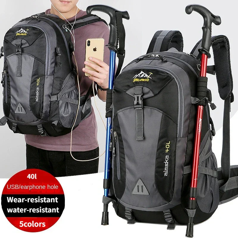 New Men Backpack Nylon Waterproof Casual Outdoor Travel