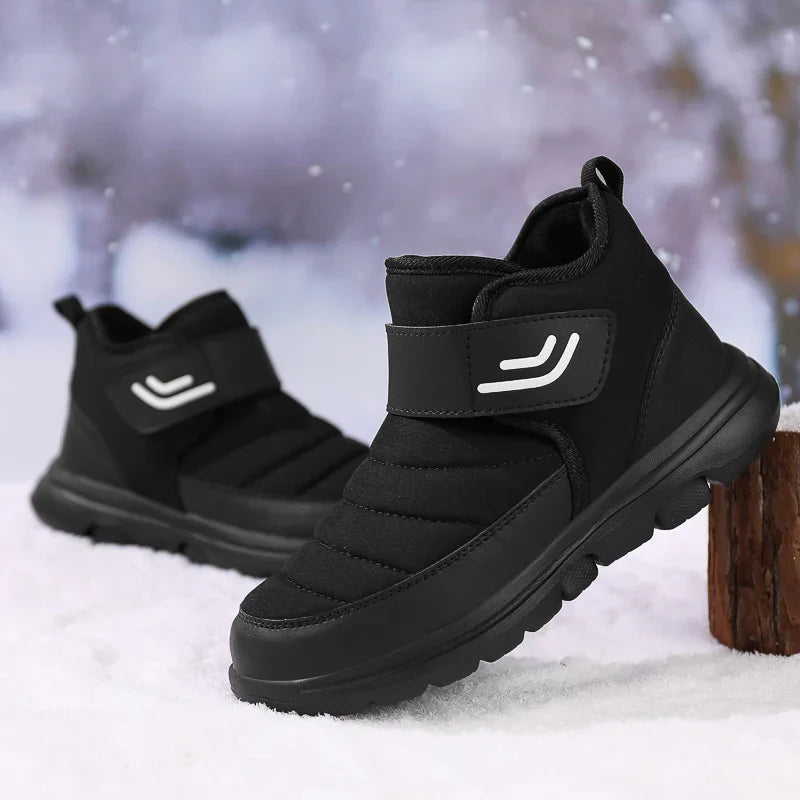 New Men Boots Winter With Fur 2023 Warm