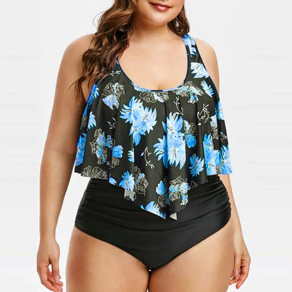 New Push Up Bikinis Set Women Swimwear Plus