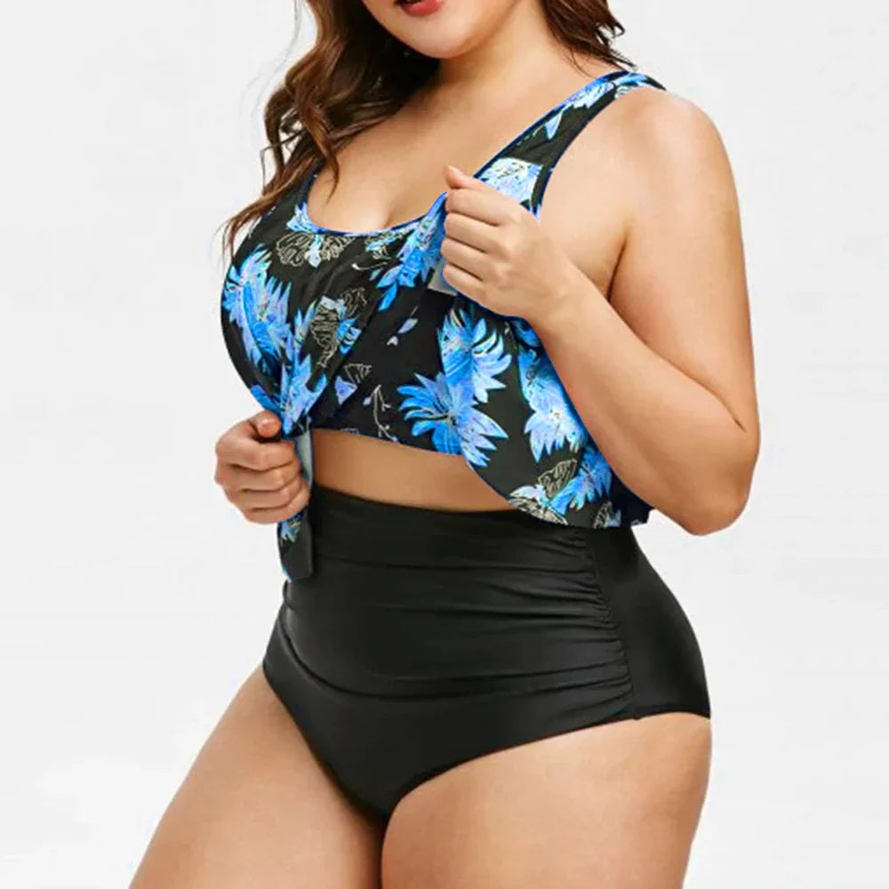 New Push Up Bikinis Set Women Swimwear Plus