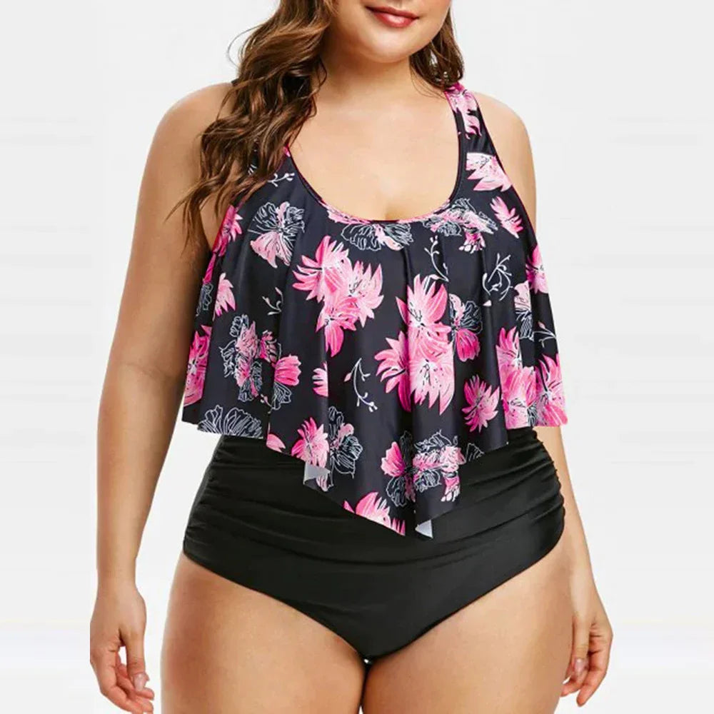 New Push Up Bikinis Set Women Swimwear Plus