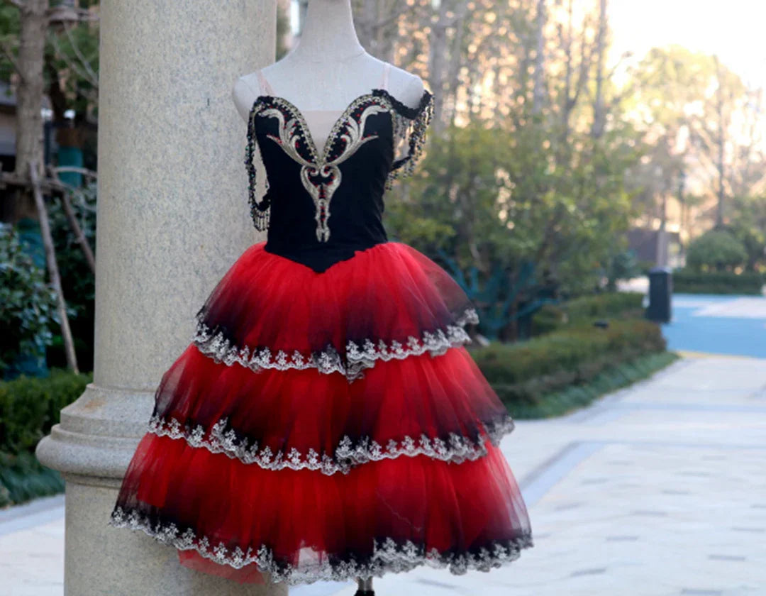 New ballet dance dress girls tutu skirts tulle