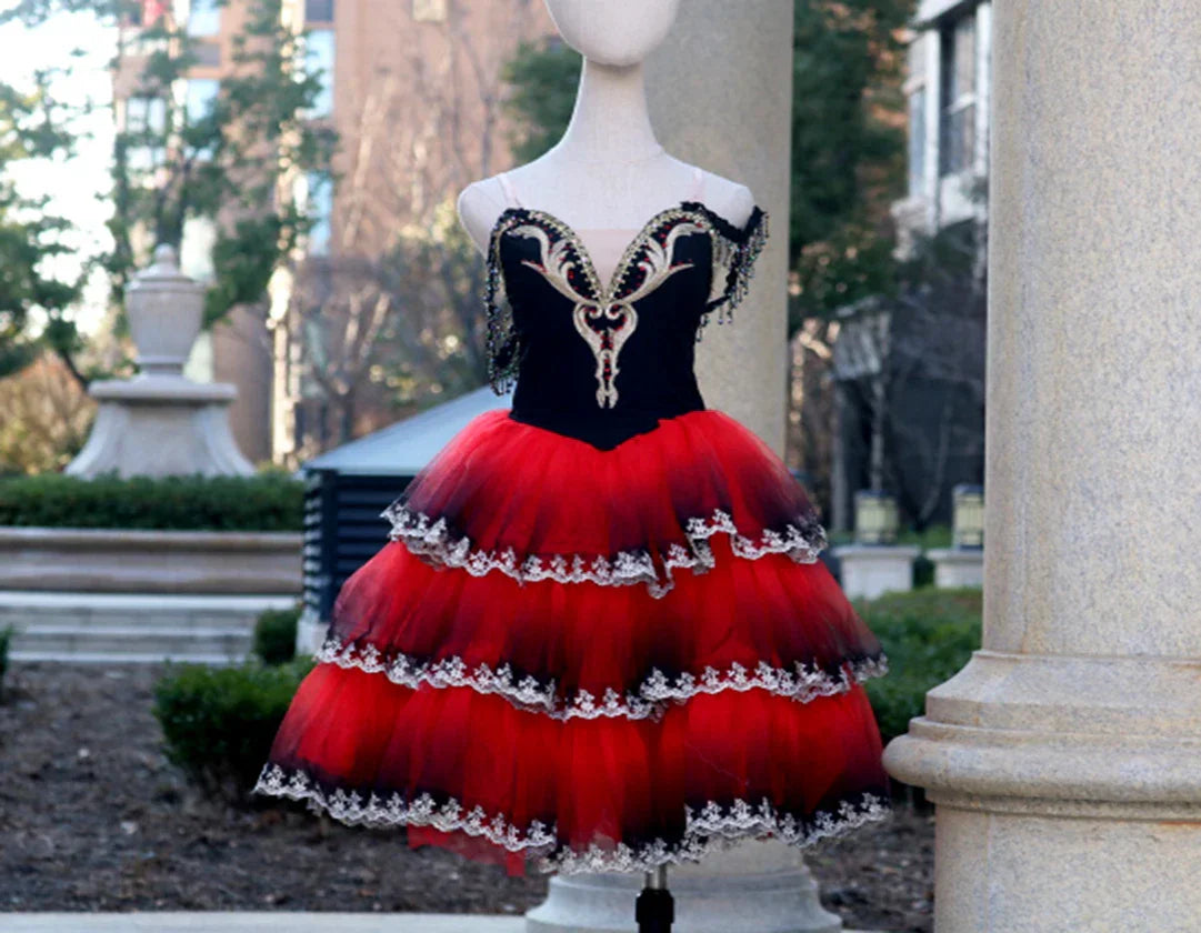 New ballet dance dress girls tutu skirts tulle