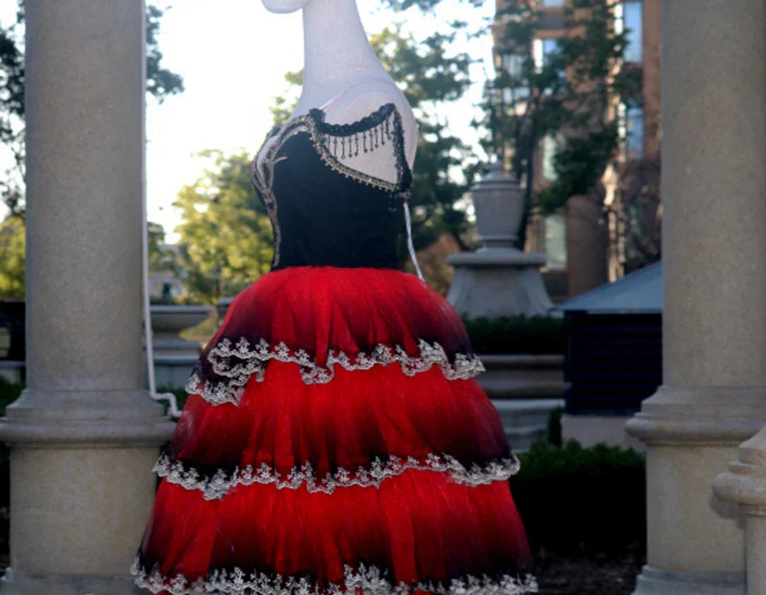 New ballet dance dress girls tutu skirts tulle