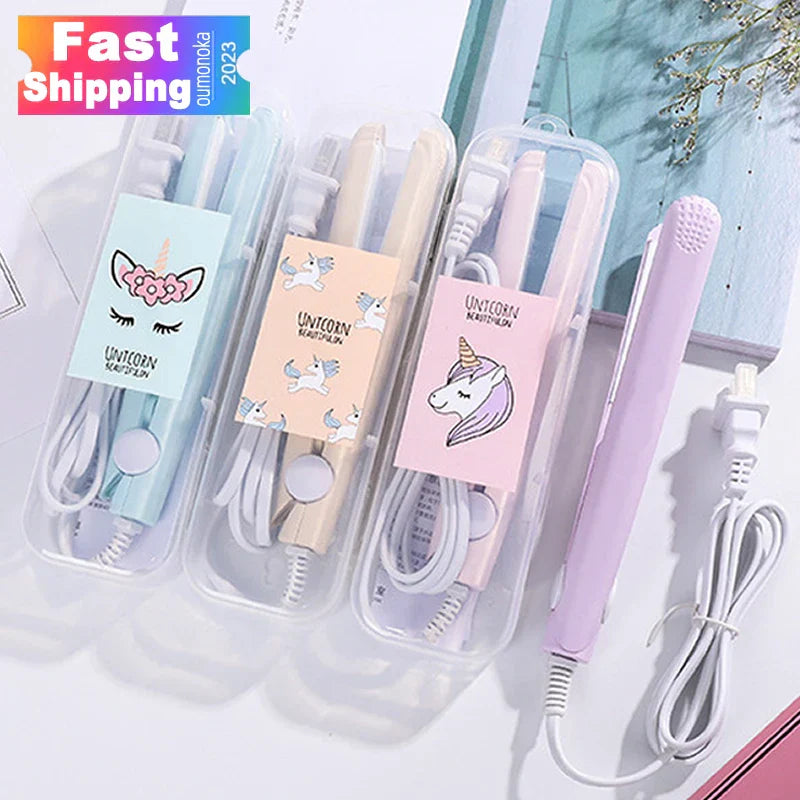 New in 3-in-1 Hair Curler Corrugated Professional Mini