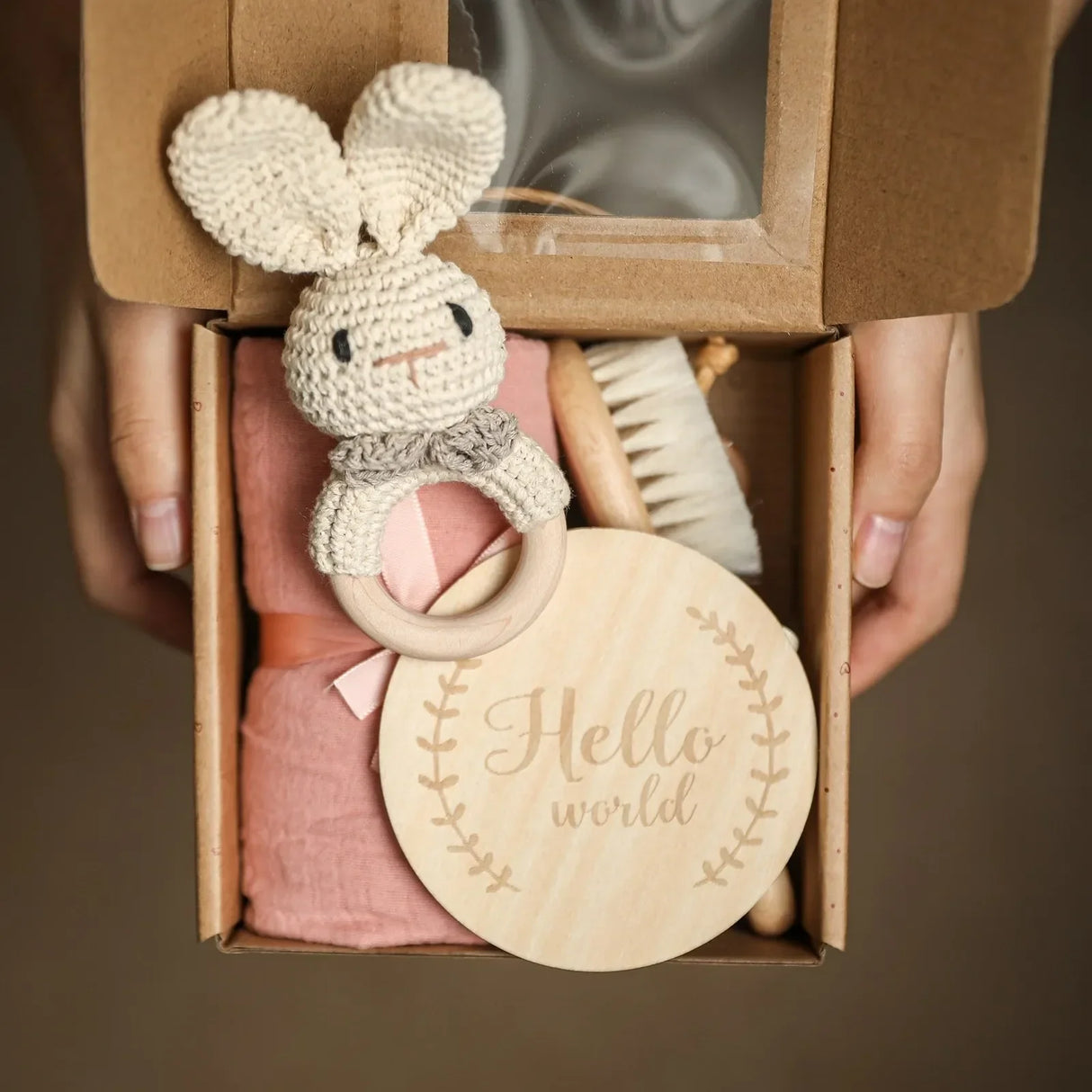 Newborn Baby Towel Bath Sets Gift Boxs Muslin