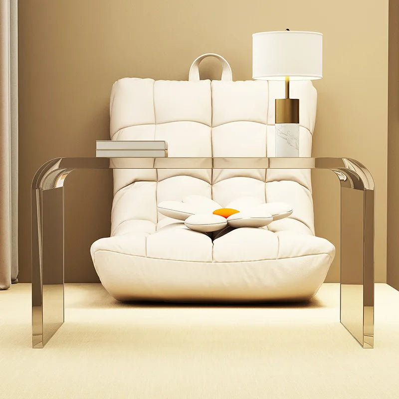 Newest Acrylic Transparent Bed Corner Table Nordic C-