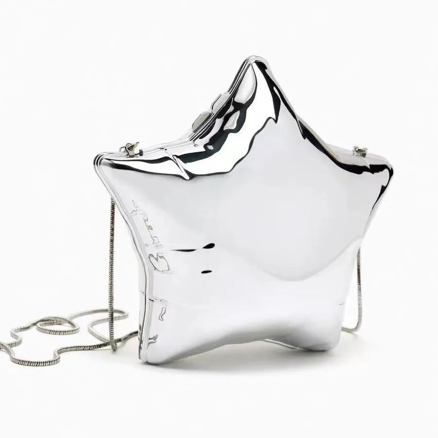 Niche Design Gold And Silver Chain Women's Evening