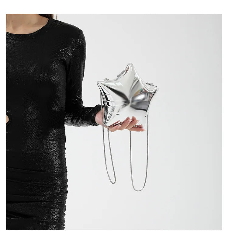 Niche Design Gold And Silver Chain Women's Evening