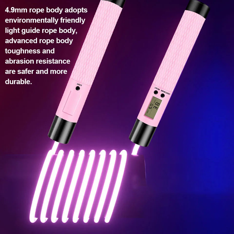 Night Luminous Rope Skipping Home Exercise Fitness Equipment
