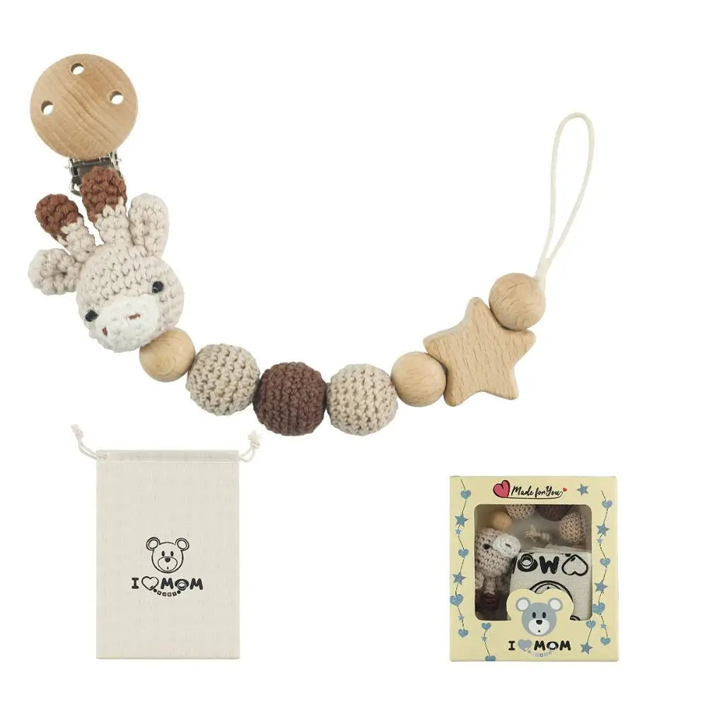 Nipple Holder Clips Children Baby Teether Toys Straps