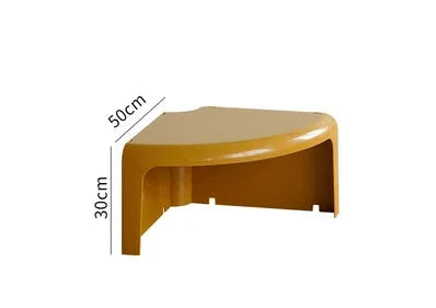 Nordic Circular Coffee Table Modern Design Creative Small