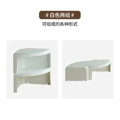 Nordic Circular Coffee Table Modern Design Creative Small