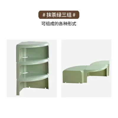 Nordic Circular Coffee Table Modern Design Creative Small