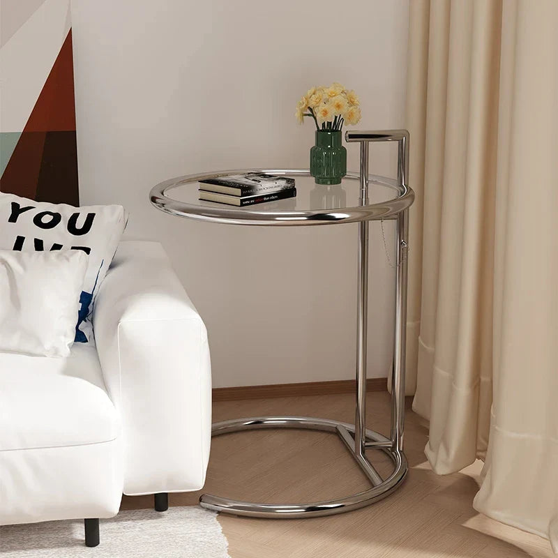 Nordic Creative Glass Lift Coffee Table Transparent Sofa
