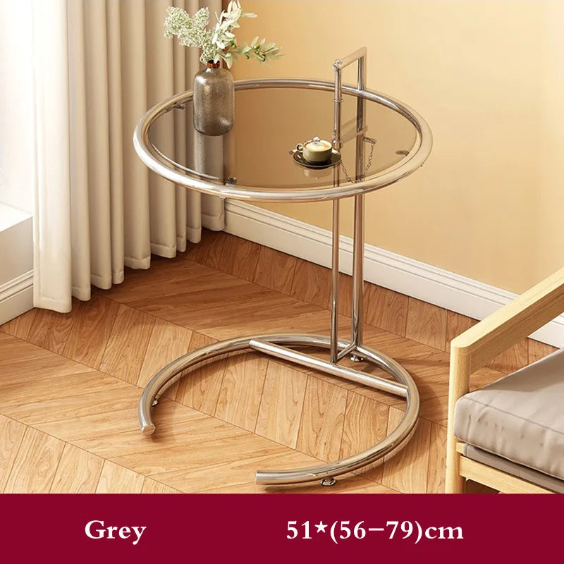 Nordic Creative Glass Lift Coffee Table Transparent Sofa