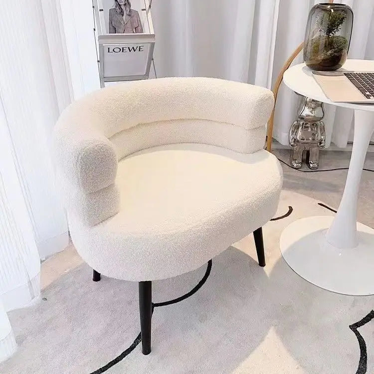 Nordic Ins Living Room Chair Girls Comfortable Bedroom