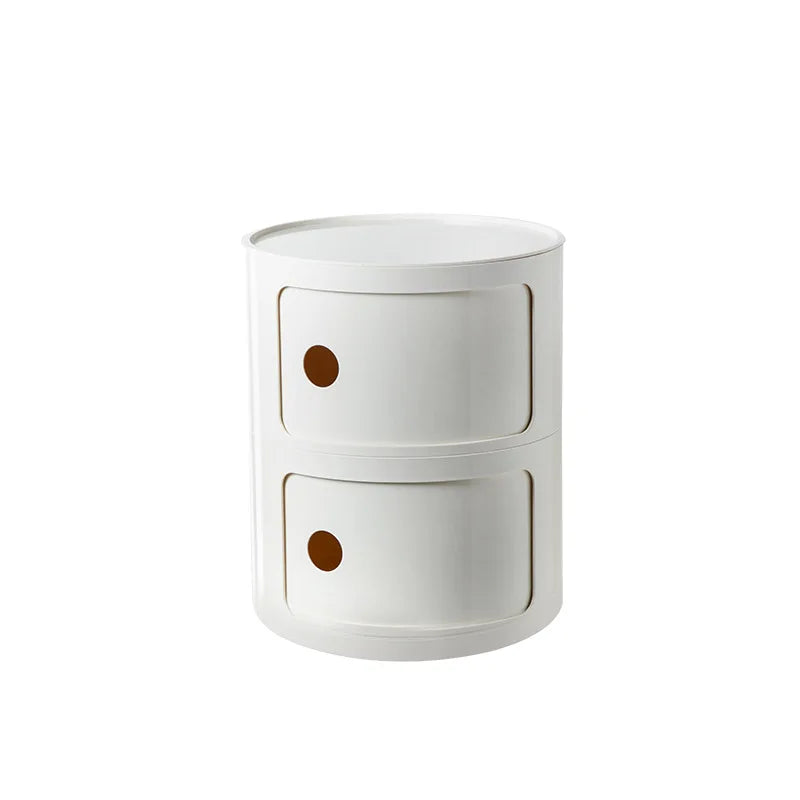 Nordic Ins Network Red Bedside Cabinet Modern Simple