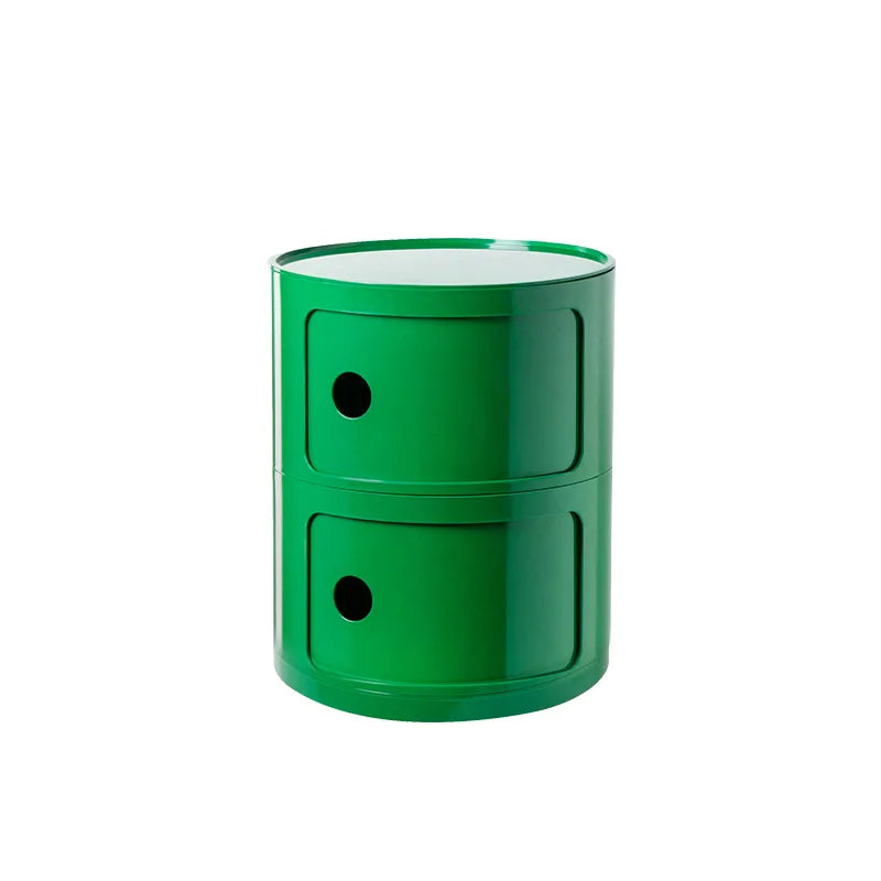 Nordic Ins Network Red Bedside Cabinet Modern Simple