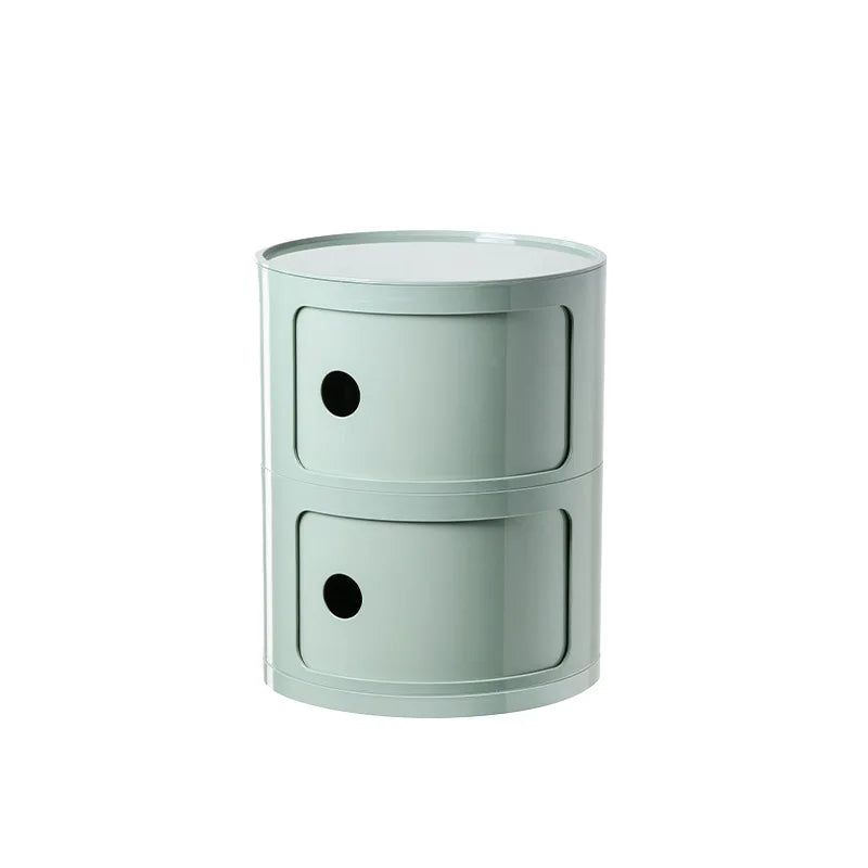 Nordic Ins Network Red Bedside Cabinet Modern Simple