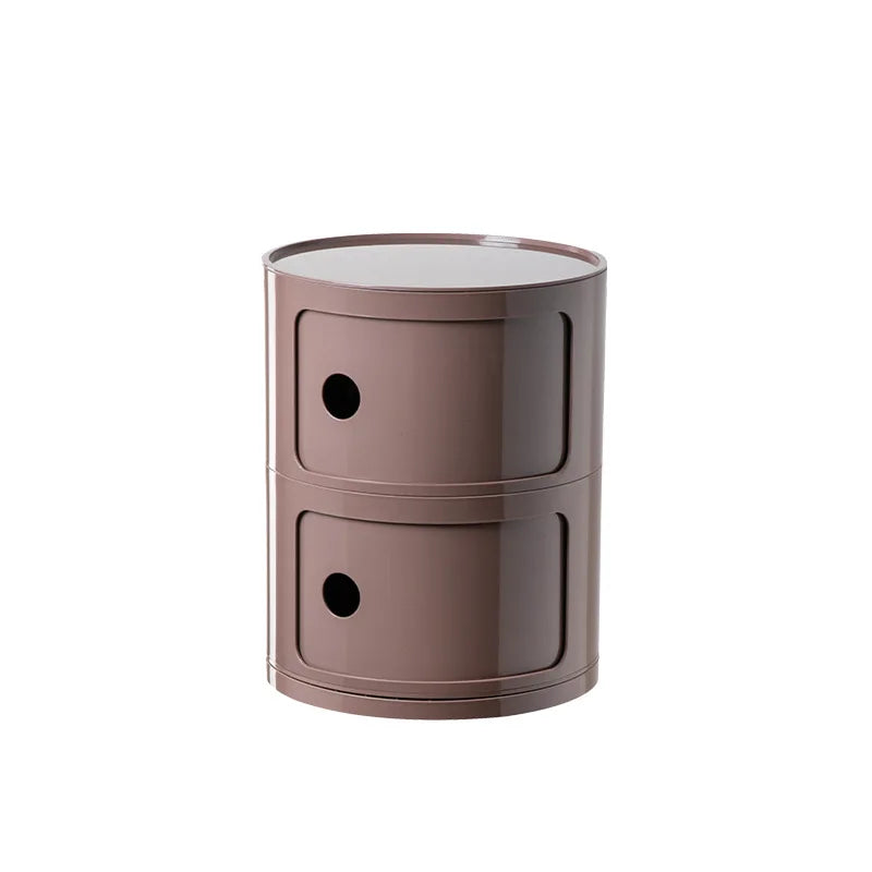 Nordic Ins Network Red Bedside Cabinet Modern Simple