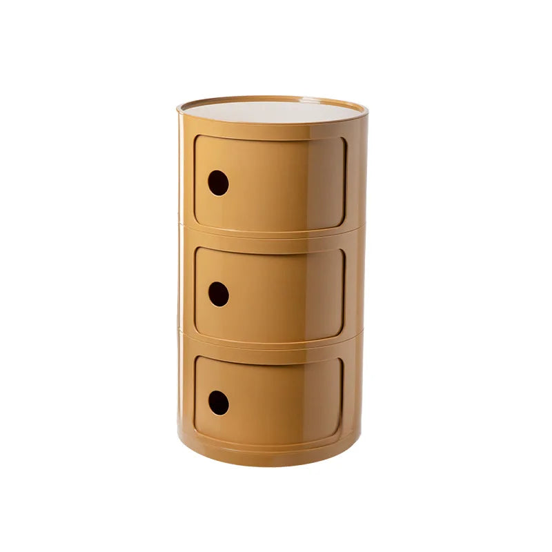 Nordic Ins Network Red Bedside Cabinet Modern Simple