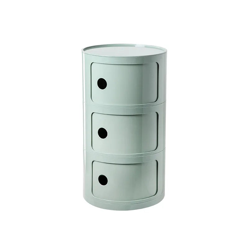 Nordic Ins Network Red Bedside Cabinet Modern Simple
