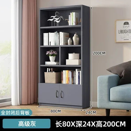 Nordic Kitchen Bookcase Display Cabinet Magazine Rack Bookcase