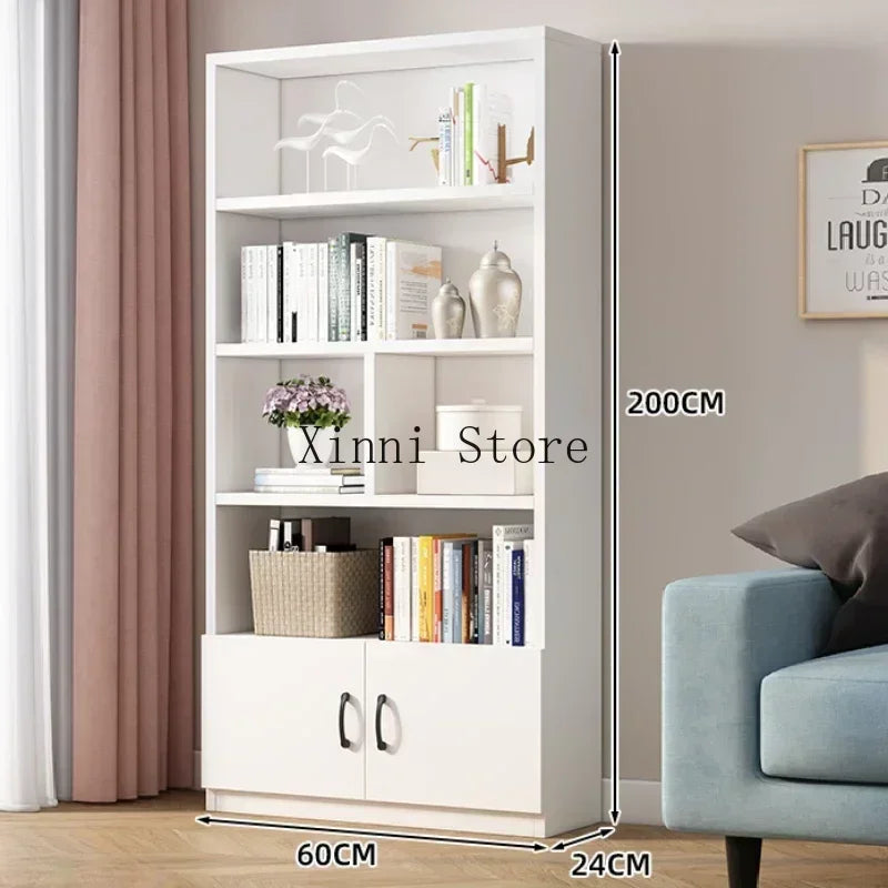Nordic Kitchen Bookcase Display Cabinet Magazine Rack Bookcase