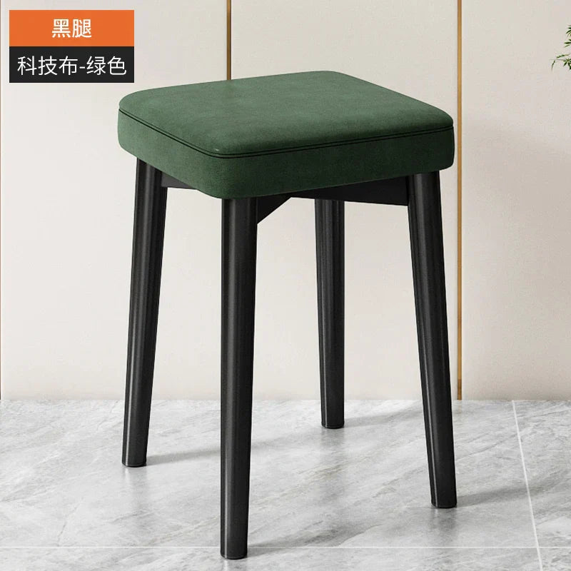 Nordic Luxury Dining Chairs Home Stackable Stools Modern