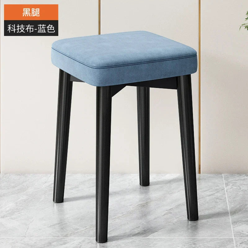 Nordic Luxury Dining Chairs Home Stackable Stools Modern