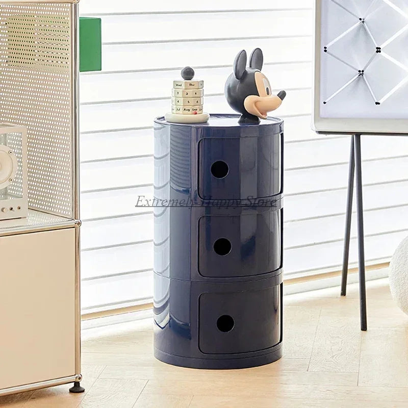 Nordic Modern Nightstands Small Space Cute Kawaii Mini