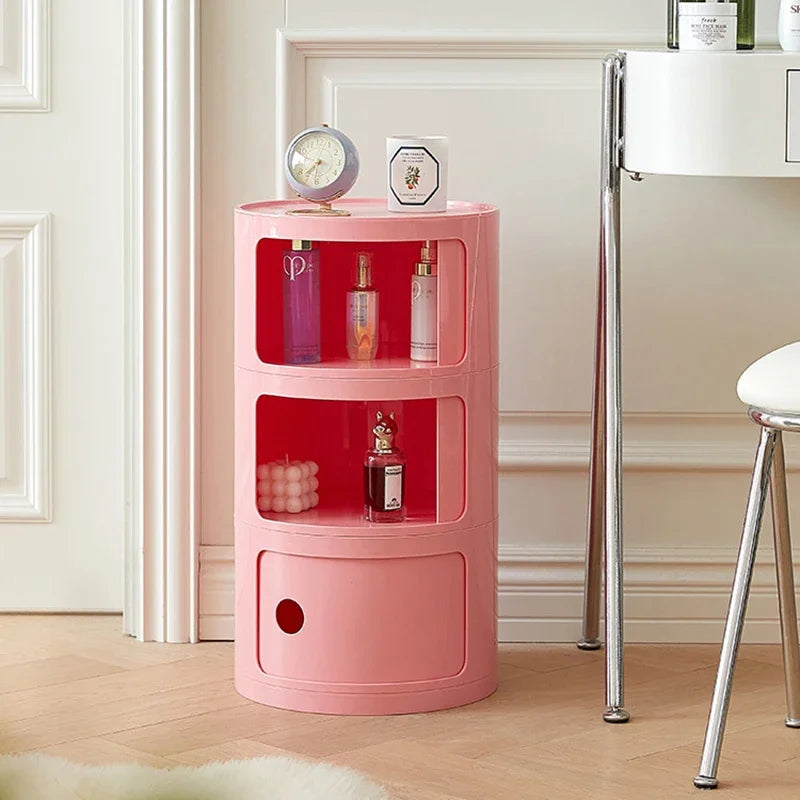 Nordic Modern Nightstands Small Space Cute Kawaii Mini