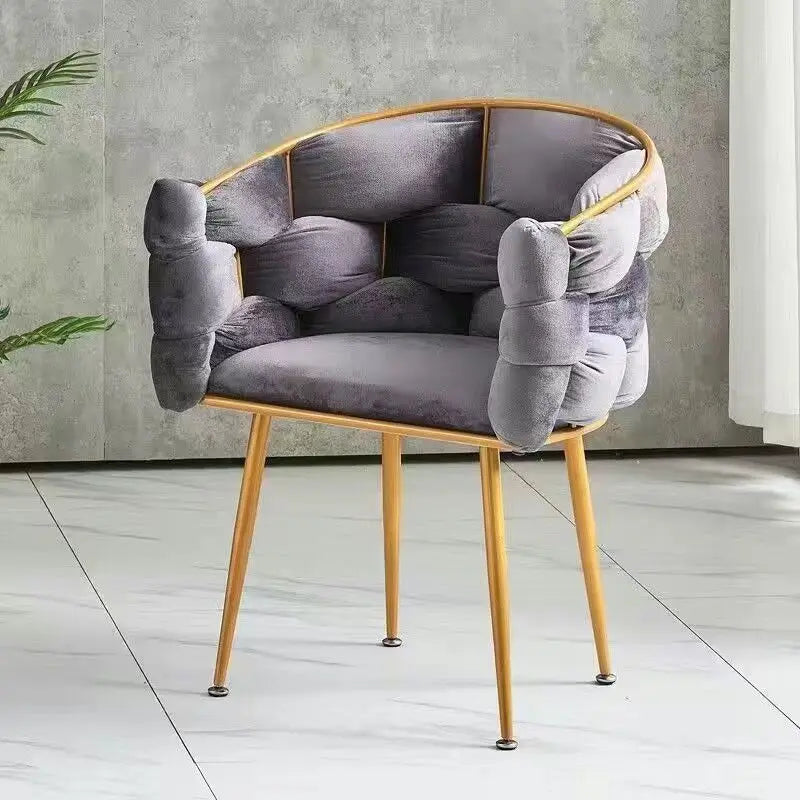 Nordic Vanity Chair Girls Comfortable Bedroom Living Room